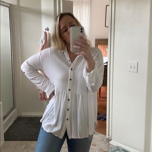 Anthropologie button down